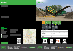 Pokretna postrojenja za prosijavanje RESTA TH2