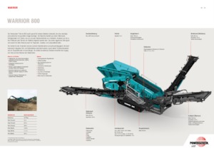 Pokretna postrojenja za prosijavanje Powerscreen WARRIOR 800