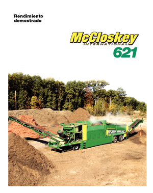 Mobilna sita s bubnjem McCloskey 621