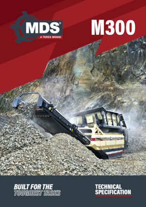 Mobilna sita s bubnjem MDS M300 