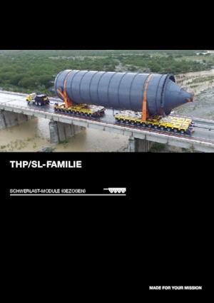 Modularne prikolice za teške uvjete rada Goldhofer THP/SL