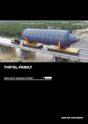 Modularne prikolice za teške uvjete rada Goldhofer THP/SL