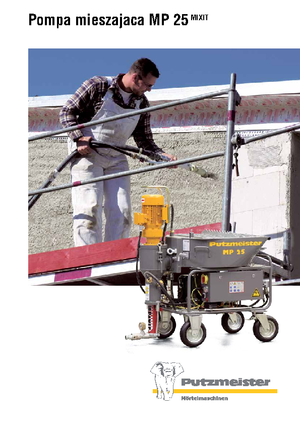 Pumpe za miješanje morta Putzmeister MP 25 Mixit JP-WP/D5K