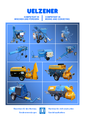 Pumpe za miješanje morta Uelzener S 48 easy