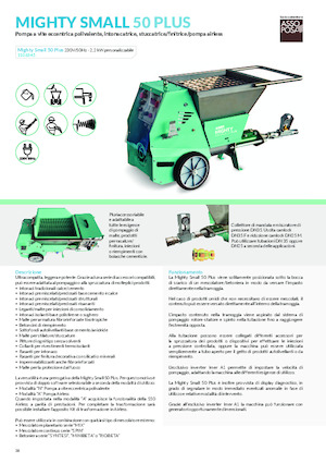 Strojevi za prskanje i transport morta Imer Mighty Small 50 Plus