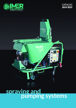 Strojevi za prskanje i transport morta Imer Small 50 Evo