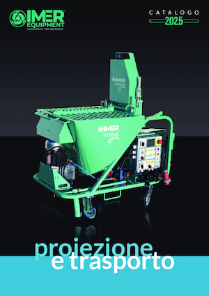 Strojevi za prskanje i transport morta Imer Small 50 Evo