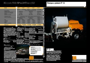 Stacionarne betonske pumpe Putzmeister P 13 EMR KA 230
