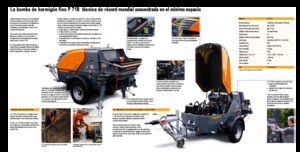 Stacionarne betonske pumpe Putzmeister P 718 TD