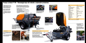 Stacionarne betonske pumpe Putzmeister P 718 TD