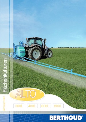 Nošene prskalice Berthoud Alto 800