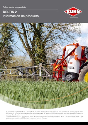 Nošene prskalice Kuhn Deltis 2