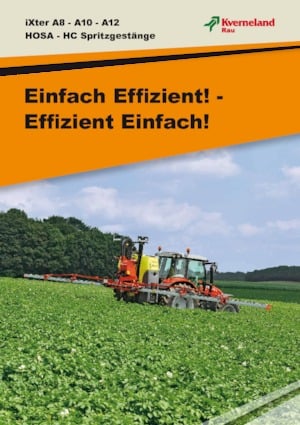 Nošene prskalice Kverneland iXter A12