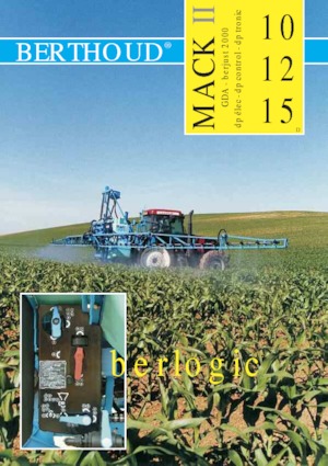 Nošene prskalice Berthoud Mack II 15