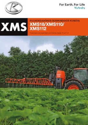 Nošene prskalice Kubota XMS108