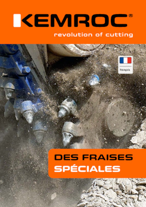 Ugradne glave za glodanje za hidraulične bagere Kemroc KR 30