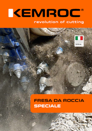 Ugradne glave za glodanje za hidraulične bagere Kemroc KR 30