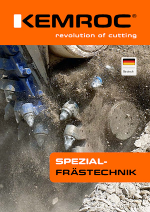 Ugradne glave za glodanje za hidraulične bagere Kemroc EKT 160 HD