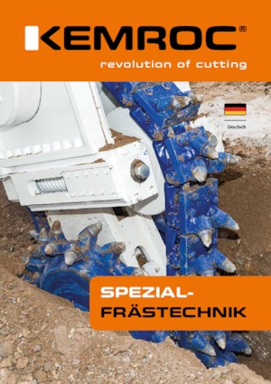 Ugradne glave za glodanje za hidraulične bagere Kemroc KR 30