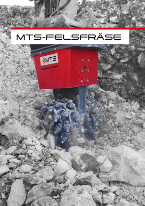 Ugradne glave za glodanje za hidraulične bagere MTS F35-960
