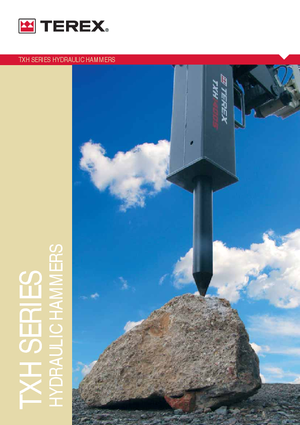 Ugradne glave za glodanje za hidraulične bagere Terex WS 60 N HD