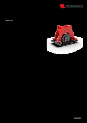 Kompaktori za hidraulične bagere Rototilt® C22