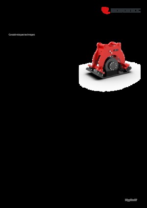 Kompaktori za hidraulične bagere Rototilt® C22