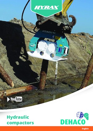 Kompaktori za hidraulične bagere Dehaco HYRAX 125