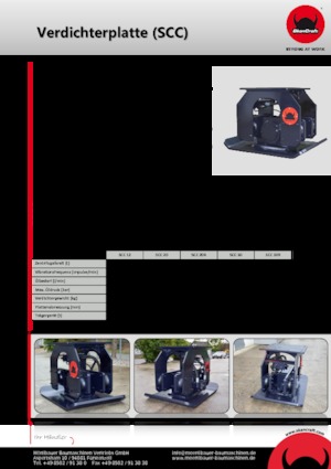 Kompaktori za hidraulične bagere SkanCraft SCC30R