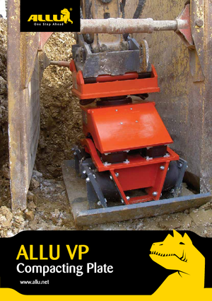 Kompaktori za hidraulične bagere Allu VP 50