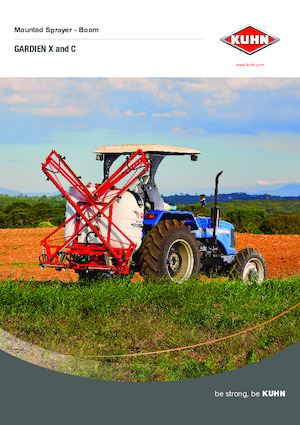 Nošene prskalice Kuhn Gardien C 800