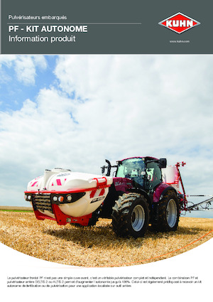 Nošene prskalice Kuhn PF Select