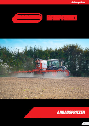 Nošene prskalice Gaspardo Tempo Ultra 1600 Isotronic