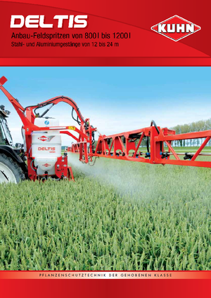 Nošene prskalice Kuhn Deltis 1000 RHPM