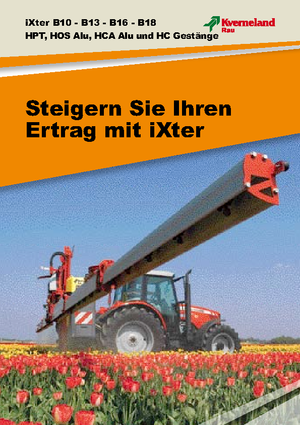 Nošene prskalice Kverneland iXter B13