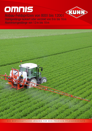 Nošene prskalice Kuhn Omnis 1000