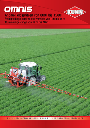 Nošene prskalice Kuhn Omnis 800