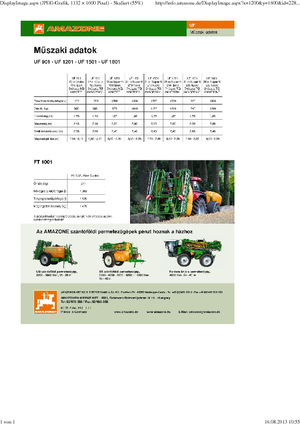 Nošene prskalice Amazone UF 1801 (18)