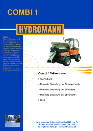Montirani sklopovi za širenje Hydromann Combi 1