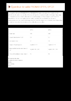 Montirani sklopovi za širenje Pronar EPT 21