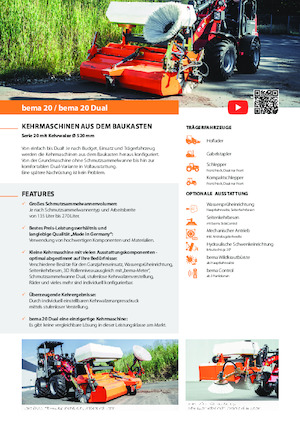 Montirani čistači Bema 20/1250