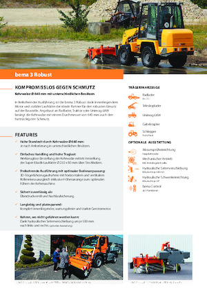 Montirani čistači Bema 3 Robust 2300 