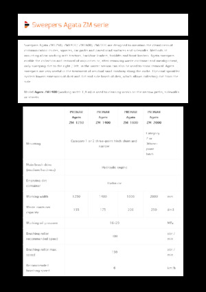 Montirani čistači Pronar Agata ZM 2000