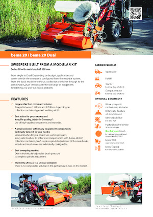 Montirani čistači Bema bema 20 Dual
