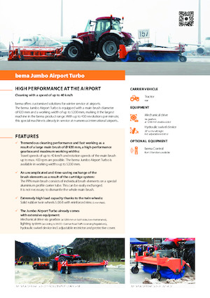 Montirani čistači Bema bema Jumbo Airport Turbo