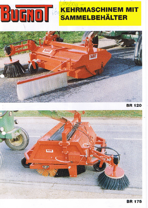 Montirani čistači Bugnot BR 120