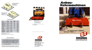 Montirani čistači Grünig GSX 2400/800l