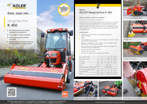 Montirani čistači Adler K 450-120