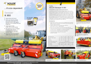 Montirani čistači Adler K 950-360