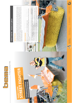 Montirani čistači Bema Kommunal 600 Dual 2050